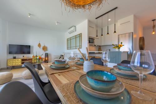 Apartamento Centric, Terrace & Pool - Fiberglass Wifi