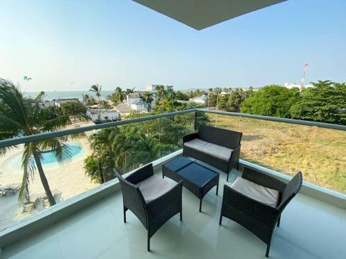 Apartamento La Boquilla Oceanfront Penthouse