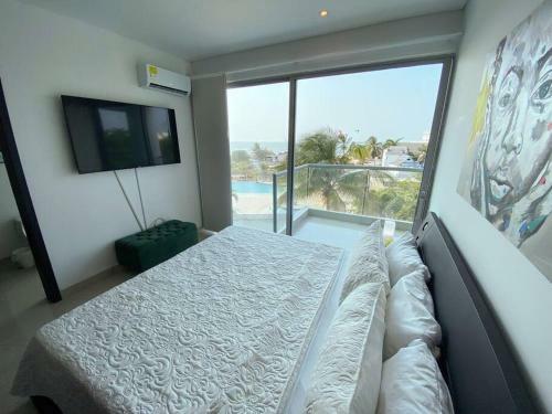 Apartamento La Boquilla Oceanfront Penthouse