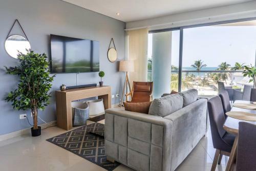 Apartamento La Boquilla Oceanfront Penthouse