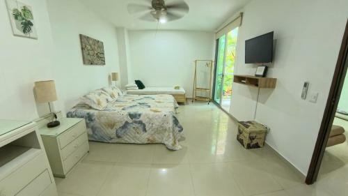 Apartamento Departamento Tranquilo En Cartagena, Morros Vitri