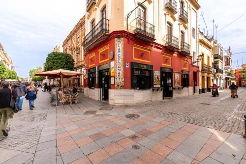 La Cava De Triana, Luminoso Y Acogedor Apartamento