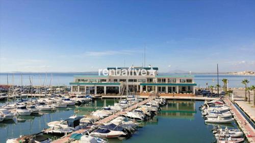 Apartamento Terraza AA Ascensor 1 Min Playa Equipado