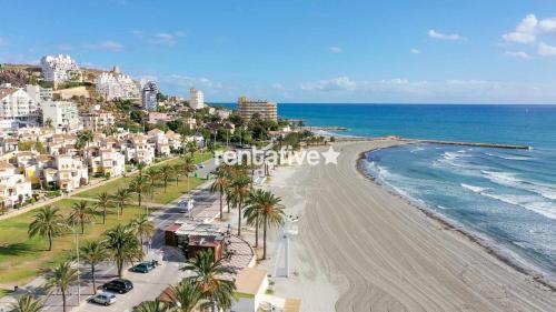 Apartamento Terraza AA Ascensor 1 Min Playa Equipado