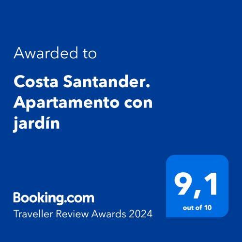 Costa Santander. Apartamento Con Jard�n