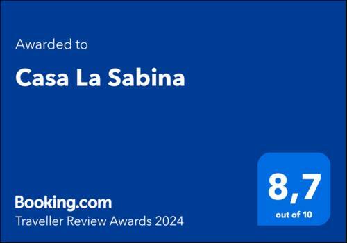 Apartamento Casa La Sabina