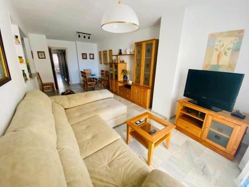Beachfront Holiday Home In Salobre A With Pool