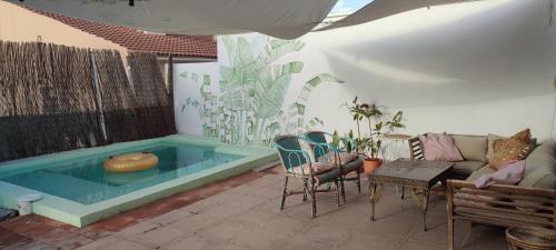 Casa R�stica De Verano, En La Playa!