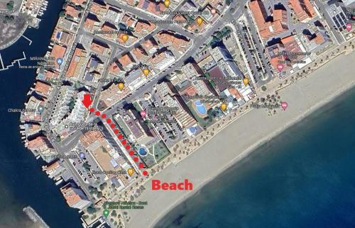 Apartamento 1223 Gran Canal 200 M Playa