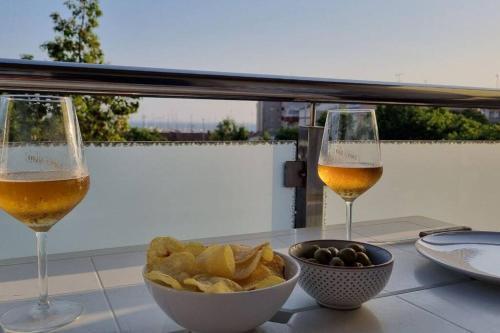 Apartamento Piso En El Centro Con Vistas Al Mar Y Balc�n