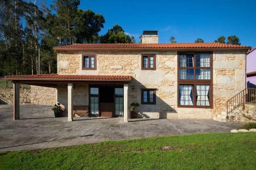 Ag Casa Rustica Laxe Con Jard�n Y Playa A 7km