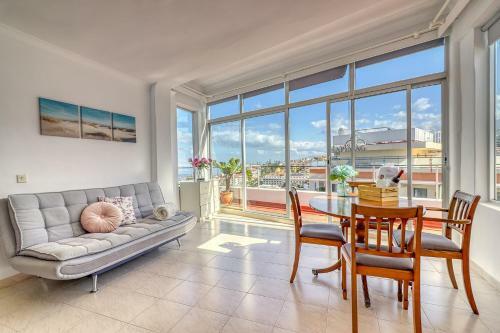 Apartamento Spacious Penthouse With King-size Bed, Huge Terrace, Ocean & Teide View