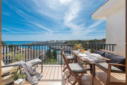 New! Apartment Harmonia, Front Sea View, Cala Marsal Beach 300m
