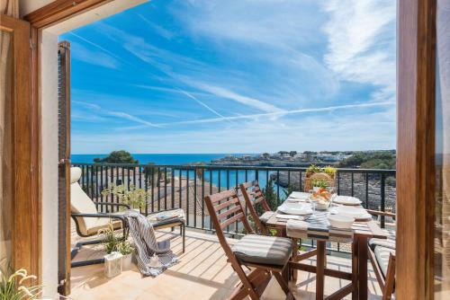 New! Apartment Harmonia, Front Sea View, Cala Marsal Beach 300m