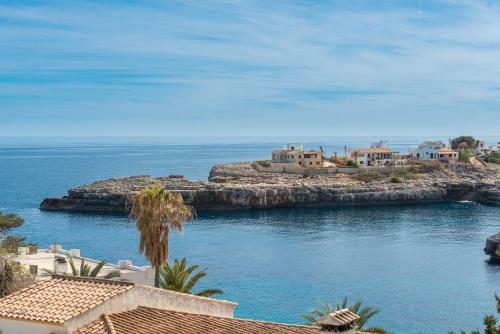 New! Apartment Harmonia, Front Sea View, Cala Marsal Beach 300m