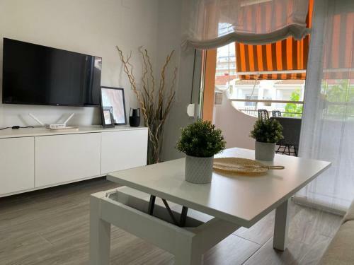 Apartamento Pegado Al Mar .