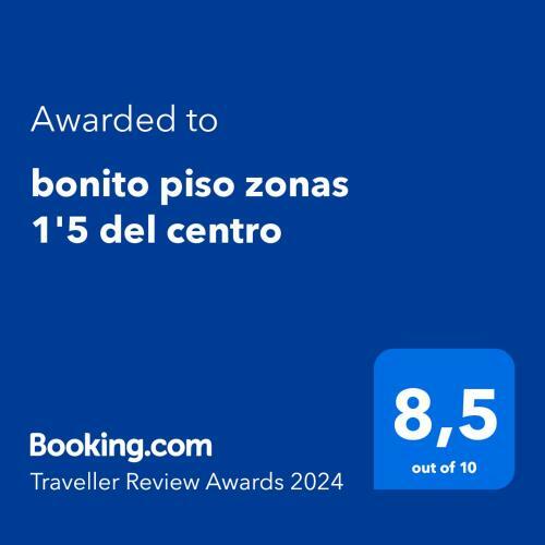 Apartamento Bonito Piso Zonas 1'5 Del Centro