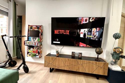Apartamento Lujo: 10 Pax Proyector, Maquina Arcade Y Patinetes