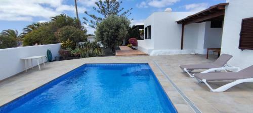 Freistehendes Ferienhaus In Las Cabreras Mit Eigenem Pool
