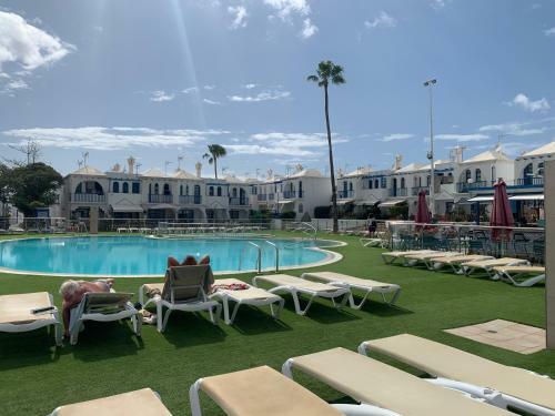 Apartamento Playmar Maspalomas Bungalow 124 Bali Style With Terrace