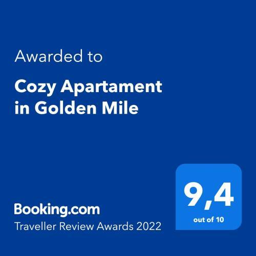 Cozy Apartament In Golden Mile
