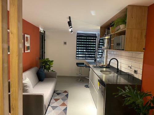 Agradable Y Moderno Aparta Estudio Con Aire Acondicionado