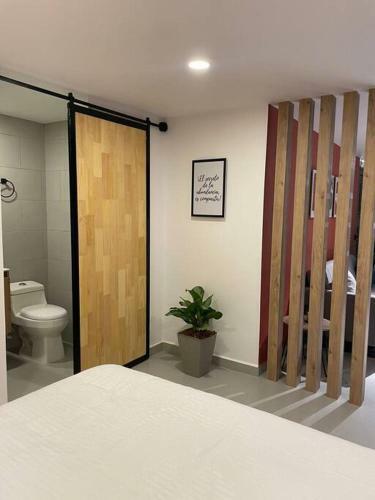 Agradable Y Moderno Aparta Estudio Con Aire Acondicionado