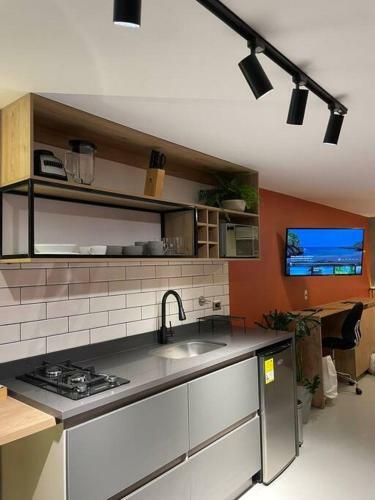 Agradable Y Moderno Aparta Estudio Con Aire Acondicionado