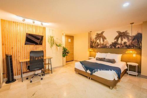 Apartamento Stylish Loft, Balcony, Fast Internet, Parking 210