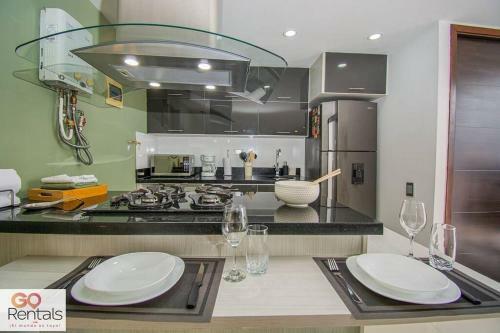 Apartamento Cozy Studio In Poblado, Parking, No Fee 1107