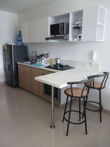 Apartamento Full Equipado Primera Linea De Playa