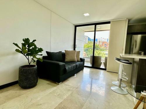 Apartamento 1101 Two Balconies & Beautiful View Of El Poblado