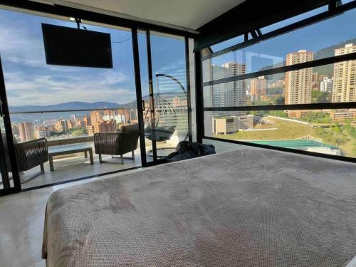 Apartamento 2002 City Skyline View In El Poblado