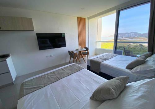 Apartamento Lujosa Suite Salida Al Mar