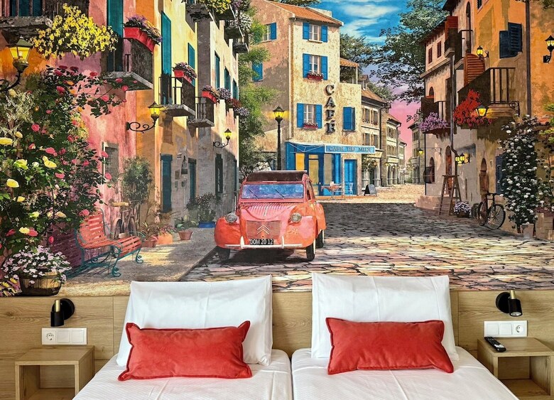 Hotel Luxury Singular Pensi�n Estudios Blue