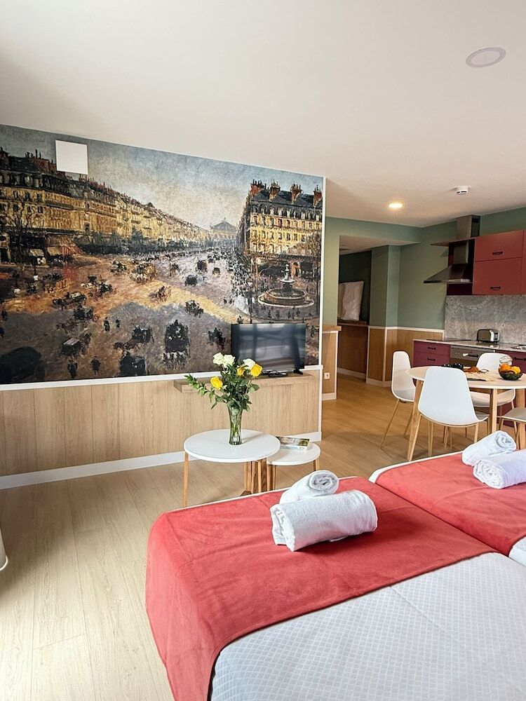 Hotel Luxury Singular Pensi�n Estudios Blue