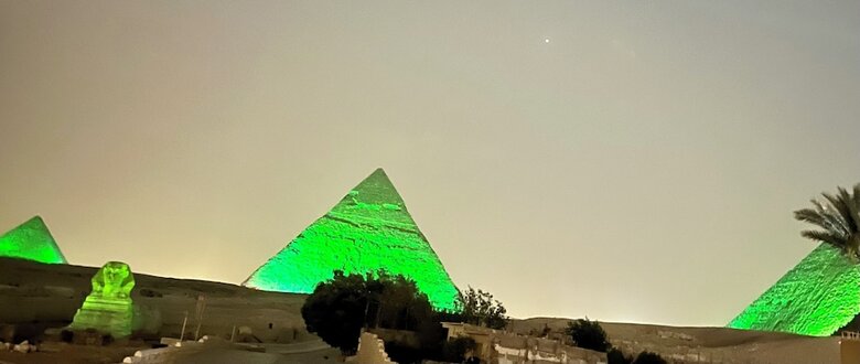 Bed & Breakfast The Gate Hotel Front Pyramids & Sphinx View