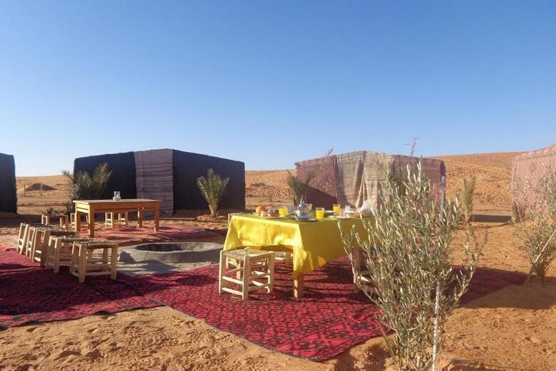 Camel Trek Bivouac In Merzouga