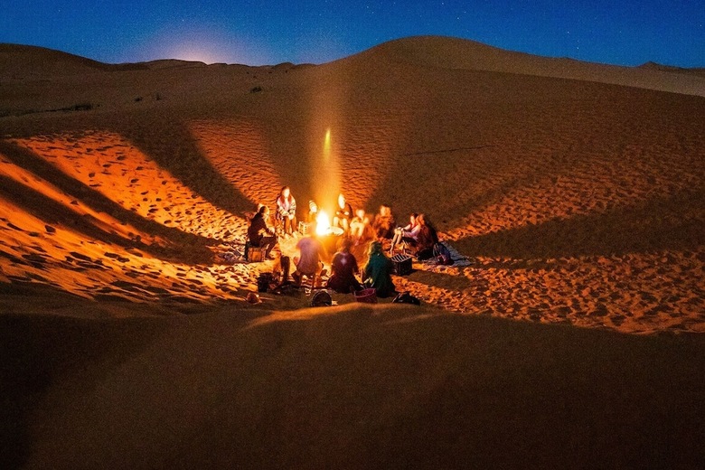 Camel Trek Bivouac In Merzouga