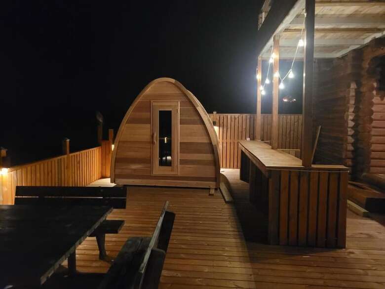 Loghouse With Amazing View And Sauna