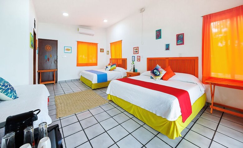 Hotel El B�ho Lagoon Bacalar
