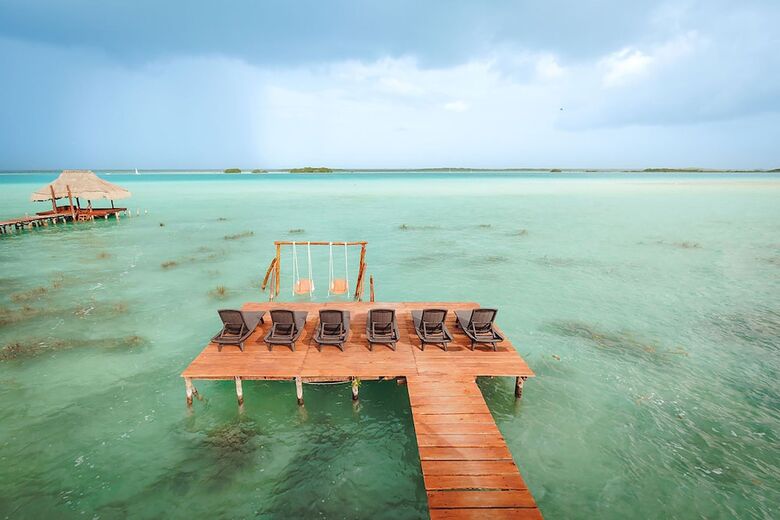 Hotel El B�ho Lagoon Bacalar