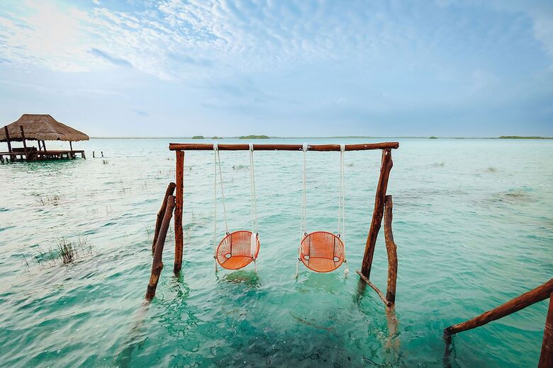 Hotel El B�ho Lagoon Bacalar