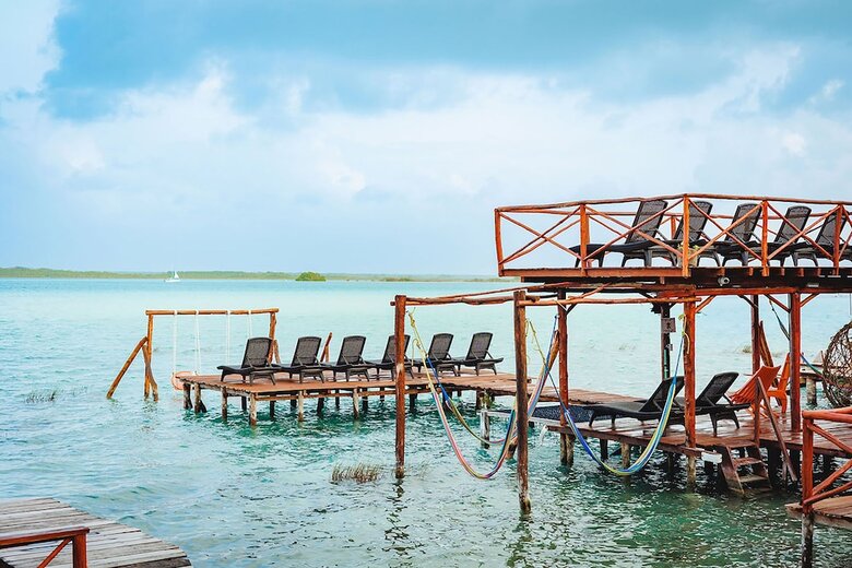 Hotel El B�ho Lagoon Bacalar