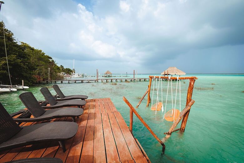 Hotel El B�ho Lagoon Bacalar