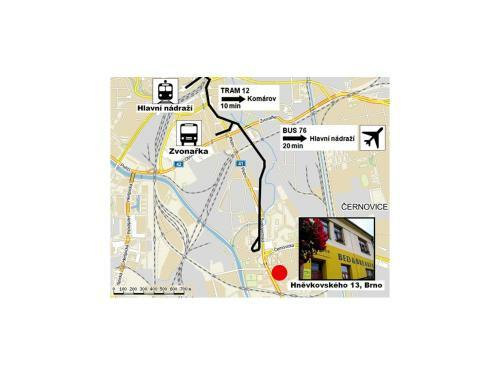 Hostel Bed - Breakfast Brno