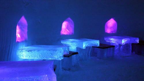 Hotel Luvattumaa - Levi Ice Gallery