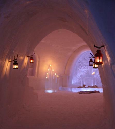 Hotel Luvattumaa - Levi Ice Gallery