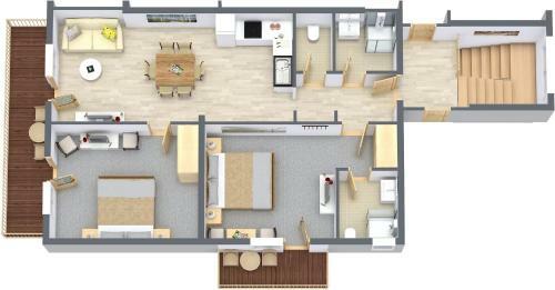 Apartamento Appartement G�stehaus Bergkristall