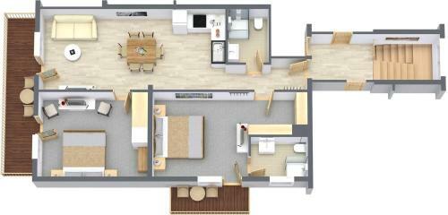 Apartamento Appartement G�stehaus Bergkristall